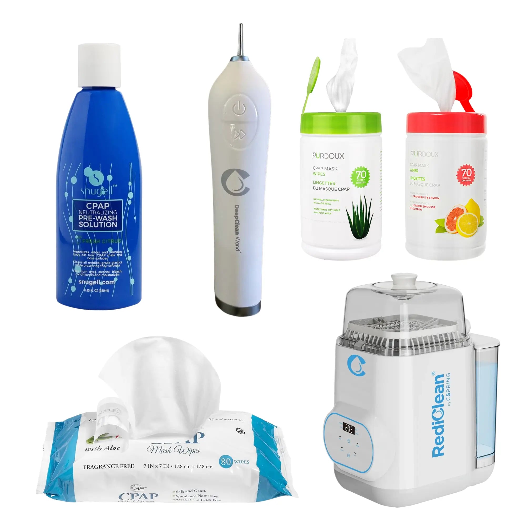 CPAP Cleaning Supplies for cpap therapy